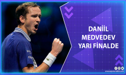 Daniil Medvedev yarı finalde