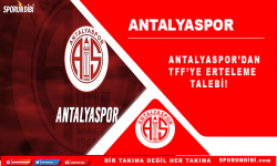 Antalyaspor'dan TFF'ye erteleme talebi!