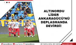 Altınordu lider Ankaragücü'nü deplasmanda devirdi!