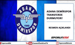 Adana Demirspor transferde durmuyor! Resmen açıklandı..
