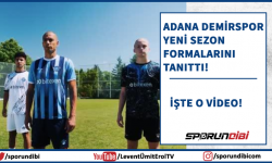 Adana Demirspor yeni sezon formalarını tanıttı! İşte o video..