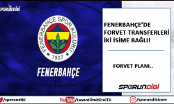 Fenerbahçe'de forvet transferleri iki isime bağlı!