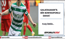 Galatasaray'a bir Konyasporlu daha!