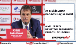Milli takımımızın 24 kişilik aday kadrosu açıklandı!