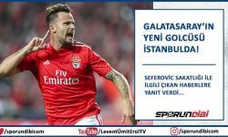 Haris Seferovic Galatasaray icin İstanbul'da