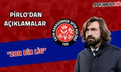 Andrea Pirlo: Burası zor bir lig