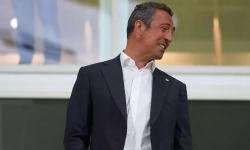 Ali Koç takımını desteklemek için tribündeydi