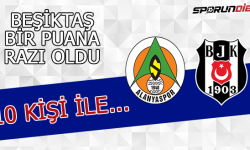 Beşiktaş bir puana razı oldu