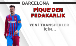 Barcelona'da Pique'den fedakarlık