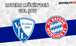 Bayern Münih'den, Bochum deplasmanda gol şovu