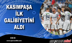 Kasımpaşa ilk galibiyetini aldı!