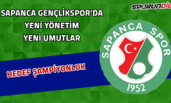 Sapanca Gençlikspor'da yeni yönetim yeni umutlar