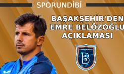 Başakşehir'den Emre Belözoğlu açıklaması