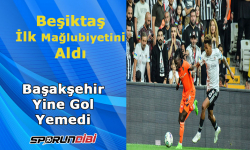 Beşiktaş, ilk mağlubiyetini aldı