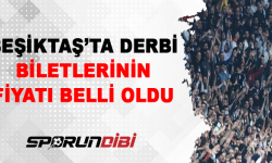 Beşiktaş'ta derbi biletlerinin fiyatı belli oldu
