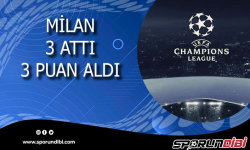 Şampiyonlar liginde ilk seans sona erdi, Milan '3'lük attı