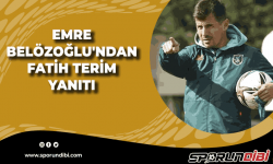 Emre Belözoğlu'ndan Fatih Terim yanıtı