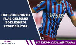 Trabzonspor'da flaş gelişme! Sözleşmesi feshediliyor