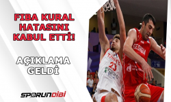 FIBA kural hatasını kabul etti!