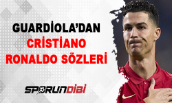 Guardiola'dan Cristiano Ronaldo Sözleri