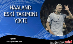 Erling Haaland, eski takımını yıktı