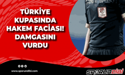 Kupada hakem faciası! Damgasını vurdu..