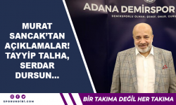 Murat Sancak'tan Açıklamalar! Tayyip Talha, Serdar Dursun