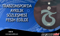 Trabzonspor'da ayrılık, Oyuncunun sözleşmesi feshedildi