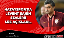 Hatayspor'da Levent Şahin sesleri!