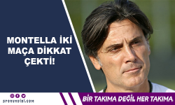 Vincenzo Montella İki Maça Dikkat Çekti