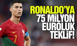 Cristiano Ronaldo'ya 75 milyon euroluk dev teklif