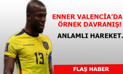 Enner Valencia'dan Örnek Davranış! Anlamlı Hareket...