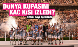 Dünya Kupası'nı tribünde kaç kişi izledi? Resmi sayılar belli oldu!