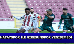 Hatayspor ile Giresunspor yenişemedi