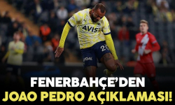 Fenerbahçe'den Rayo Vallecano maçında sakatlanan Joao Pedro için açıklama