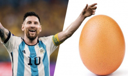Lionel Messi Dünya Kupası kazandı ama yumurta kadar olamadı!