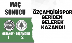 Özçamdibispor geriden gelerek kazandı!