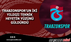 Trabzonspor'un iki yıldızı teknik heyetin yüzünü güldürüyor