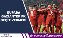 Kupada Gaziantep FK geçit vermedi