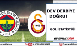 Dev derbiye doğru! Gol istatistikleri...