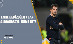 Emre Belözoğlu'ndan Galatasaraylı isime ret!