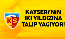 Kayserispor'un iki yıldızına talip yağıyor! Ayrılık yakın...