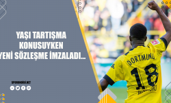 Yaşı tartışma konusuyken yeni sözleşme imzaladı...