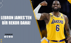 Lebron James'ten bir rekor daha!