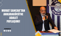 Murat Sancak'tan Ankaragücü'ne adalet paylaşımı!