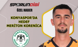 Konyaspor'da hedef Meriton Korenica!