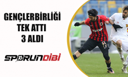 Gençlerbirliği tek attı 3 aldı