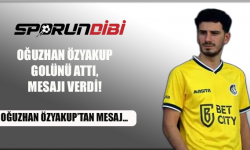Oğuzhan Özyakup golünü attı, mesajı verdi!