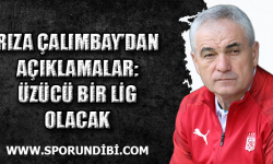 Rıza Çalımbay'dan açıklamalar: Üzücü bir lig olacak