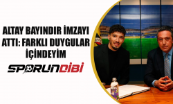 Altay Bayındır imzayı attı: Farklı duygular içindeyim